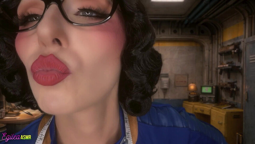 Egilea ASMR - 9 Feb 2026 - [EXCLUSIVE VIDEO] Vault Tailor Notices Your Athletic Build Close Measuring & Kisses