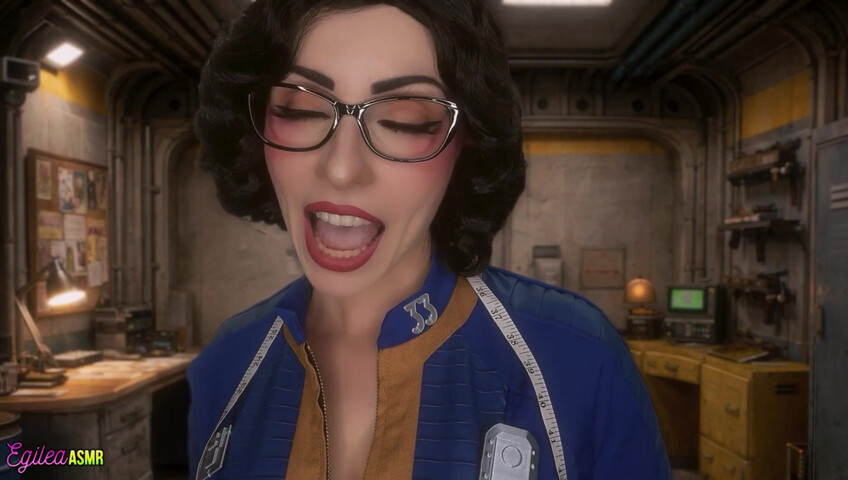 Egilea ASMR - 9 Feb 2026 - [EXCLUSIVE VIDEO] Vault Tailor Notices Your Athletic Build Close Measuring & Kisses