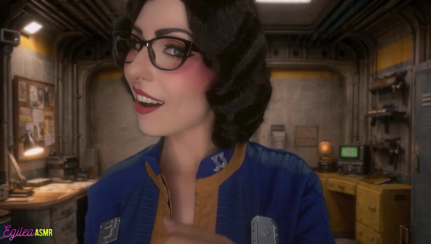 Egilea ASMR - 9 Feb 2026 - [EXCLUSIVE VIDEO] Vault Tailor Notices Your Athletic Build Close Measuring & Kisses