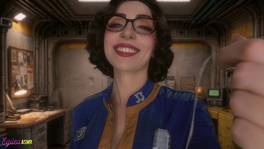 Egilea ASMR - 9 Feb 2026 - [EXCLUSIVE VIDEO] Vault Tailor Notices Your Athletic Build Close Measuring & Kisses