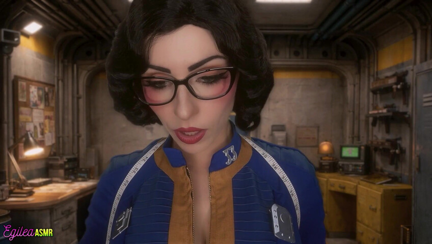 Egilea ASMR - 9 Feb 2026 - [EXCLUSIVE VIDEO] Vault Tailor Notices Your Athletic Build Close Measuring & Kisses