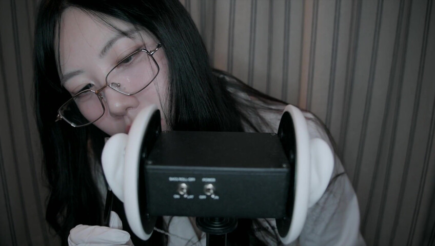DOOBOO ASMR - 12 Feb 2026 - ASMR You can't feel anything? Late Night Sensory Exam (Ear Licking) (Patreon)