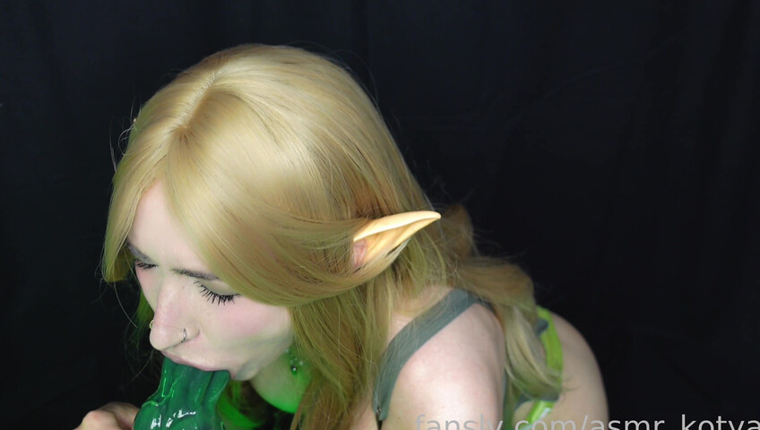 ASMR Kotya - My First BlowJob Video | Fansly PPV