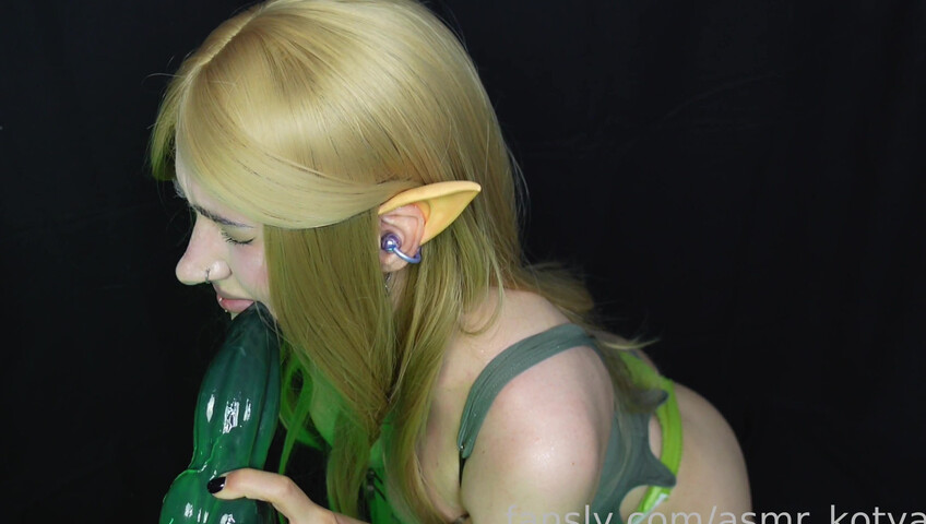 ASMR Kotya - My First BlowJob Video | Fansly PPV