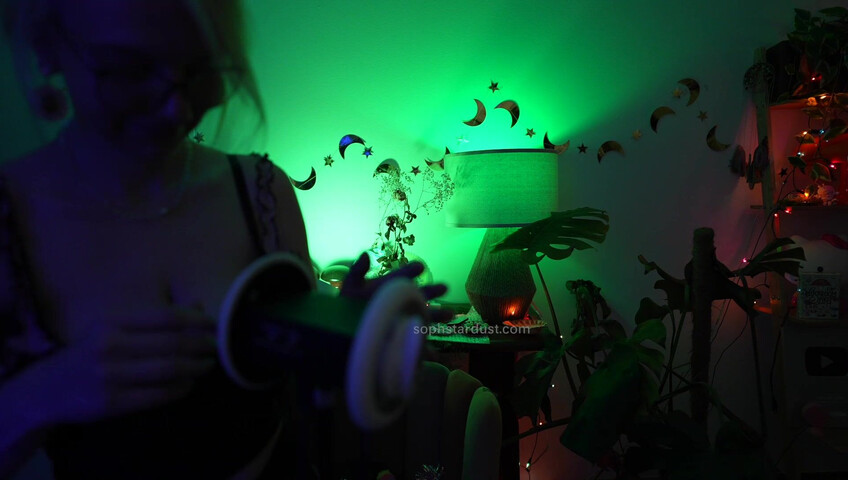 Soph Stardust ASMR - Ear licking, Kissing, Touching, Wet & Dry, Top Scratching