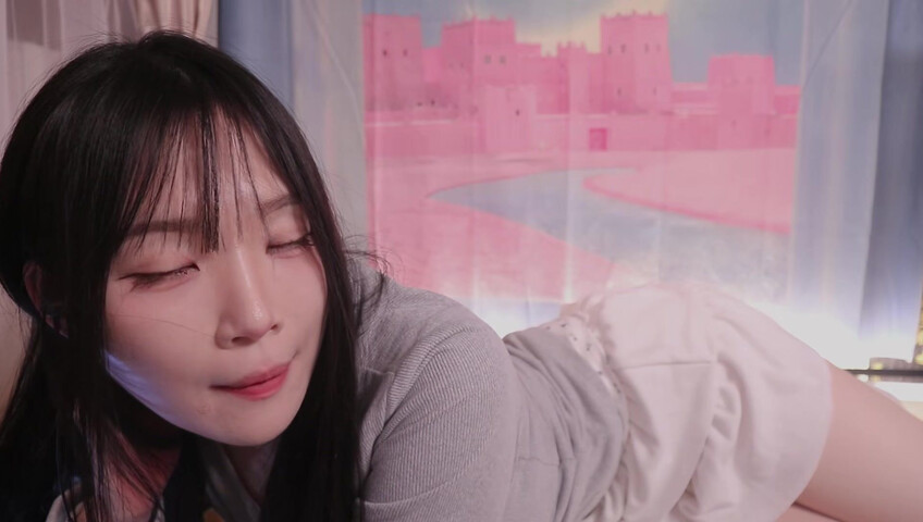 [ASMR]nara_나라 - ASMR Secret Video Call on a Holiday, Falling Asleep​