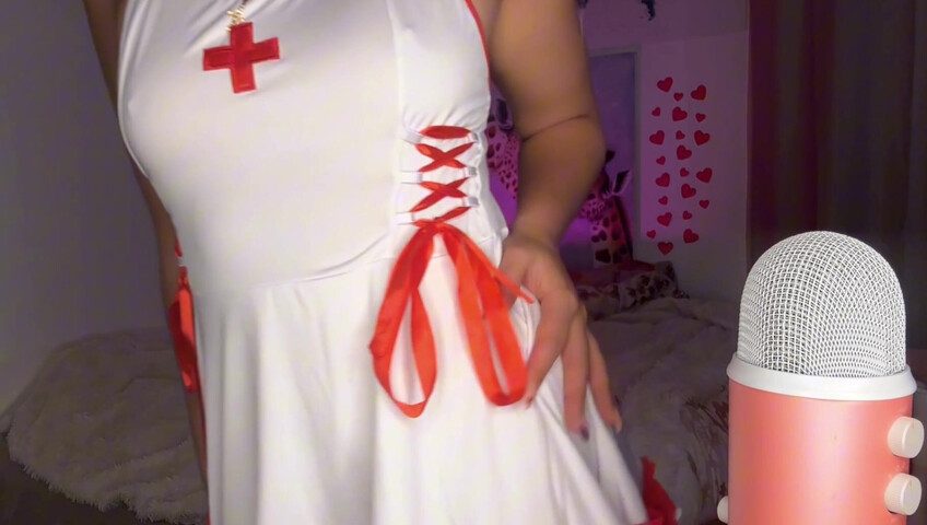 Kittysimka | Simka ASMR - Touching Myself in Nurse Costume