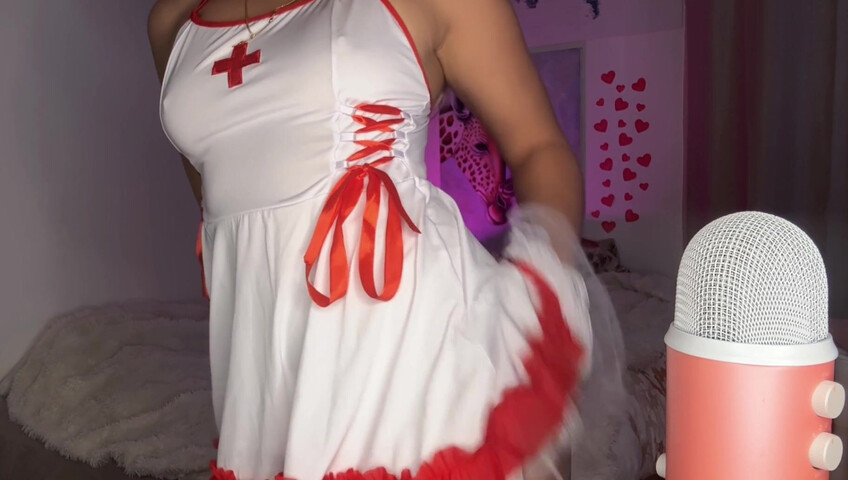 Kittysimka | Simka ASMR - Touching Myself in Nurse Costume