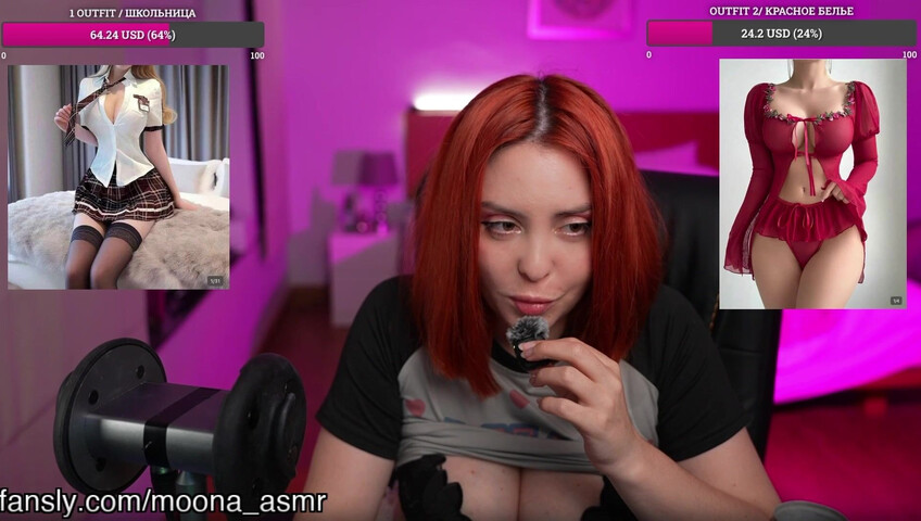 Moona ASMR - 14 Feb 2026 - Fansly Live Stream | HOT Highlights Only