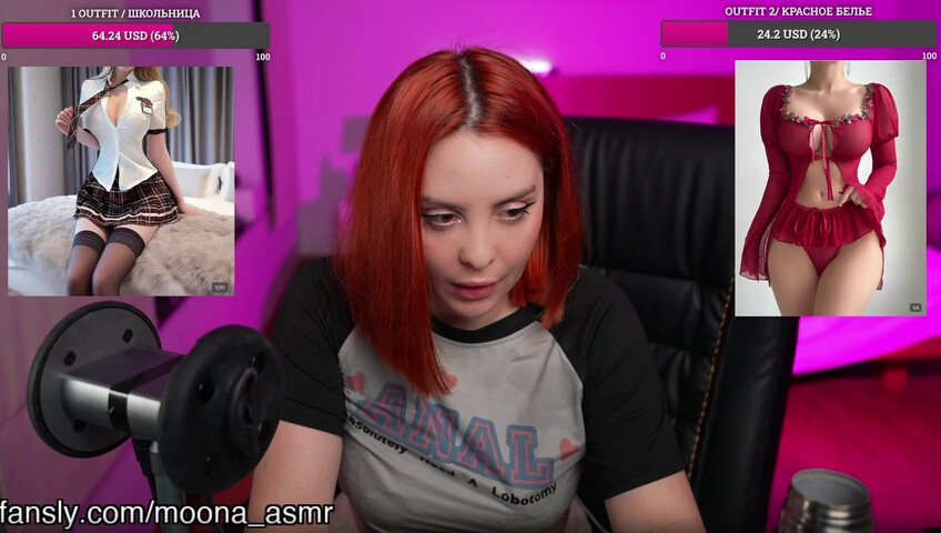 Moona ASMR - 14 Feb 2026 - Fansly Live Stream | HOT Highlights Only