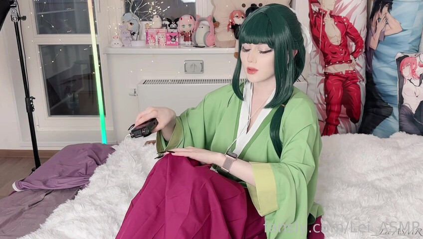 Lei ASMR - 14 Feb 2026 - ASMR: Fabric Scratching with MaoMao