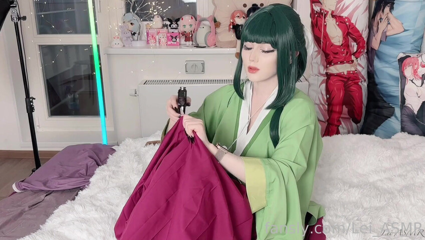 Lei ASMR - 14 Feb 2026 - ASMR: Fabric Scratching with MaoMao