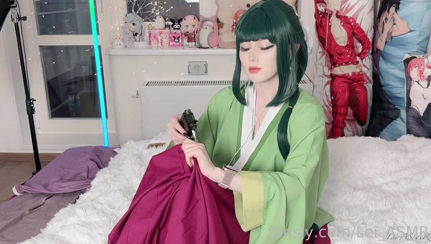 Lei ASMR - 14 Feb 2026 - ASMR: Fabric Scratching with MaoMao