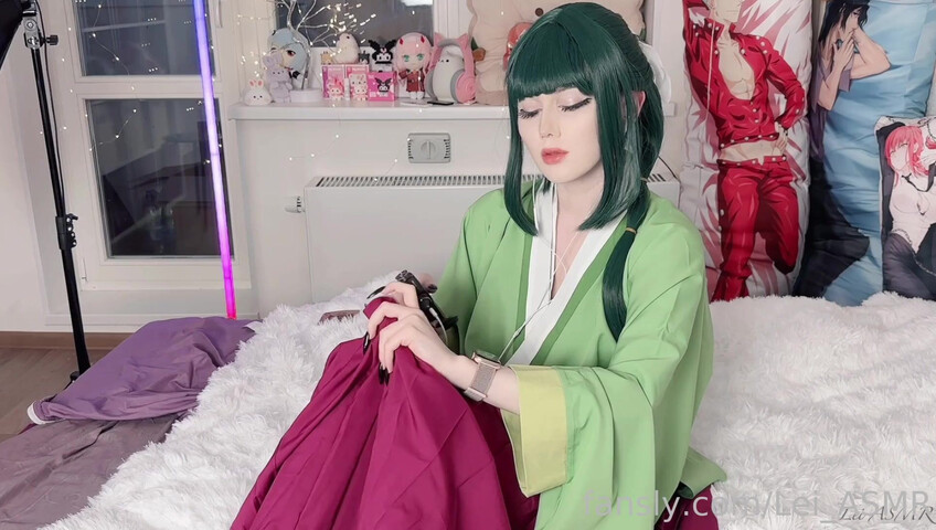 Lei ASMR - 14 Feb 2026 - ASMR: Fabric Scratching with MaoMao