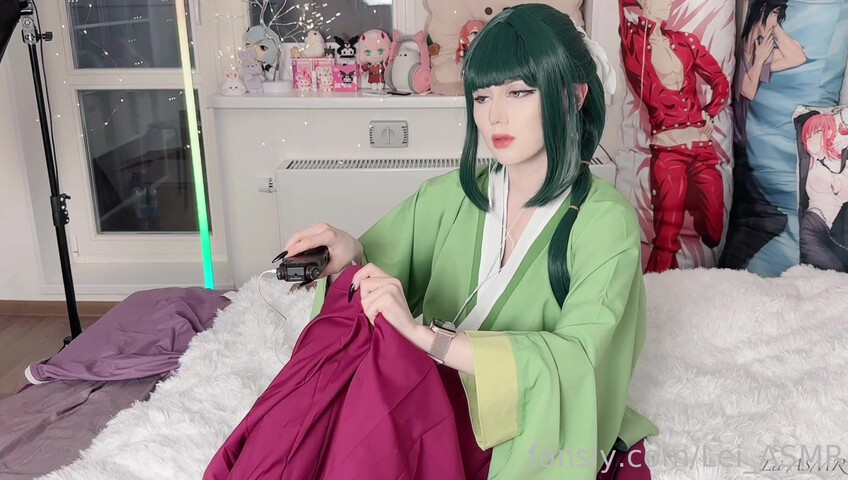 Lei ASMR - 14 Feb 2026 - ASMR: Fabric Scratching with MaoMao