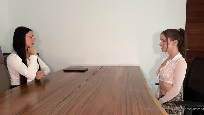 Dainty Wilder - NEW ANAL STRAP-ON FROM MY BOSS CARYN