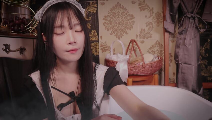 [ASMR]nara_나라 - 26 Feb 2026 - ASMR Just Soak—I'll Do Everything | Maid Bath Help RP