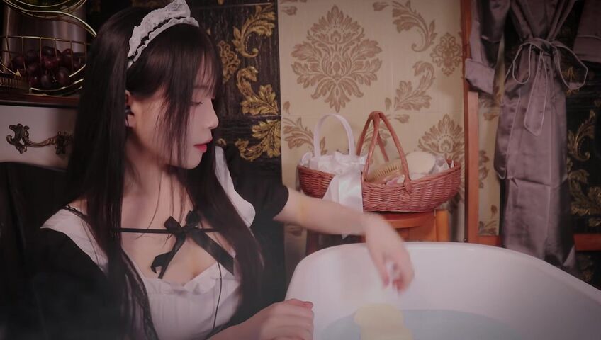 [ASMR]nara_나라 - 26 Feb 2026 - ASMR Just Soak—I'll Do Everything | Maid Bath Help RP