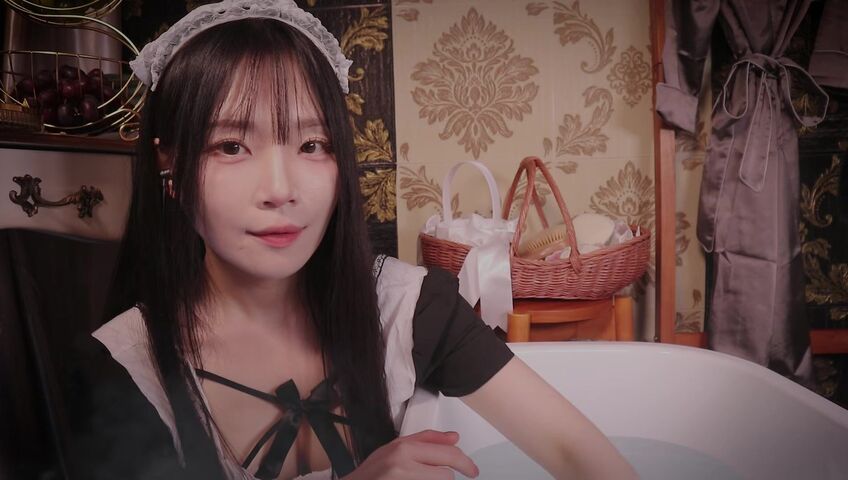 [ASMR]nara_나라 - 26 Feb 2026 - ASMR Just Soak—I'll Do Everything | Maid Bath Help RP