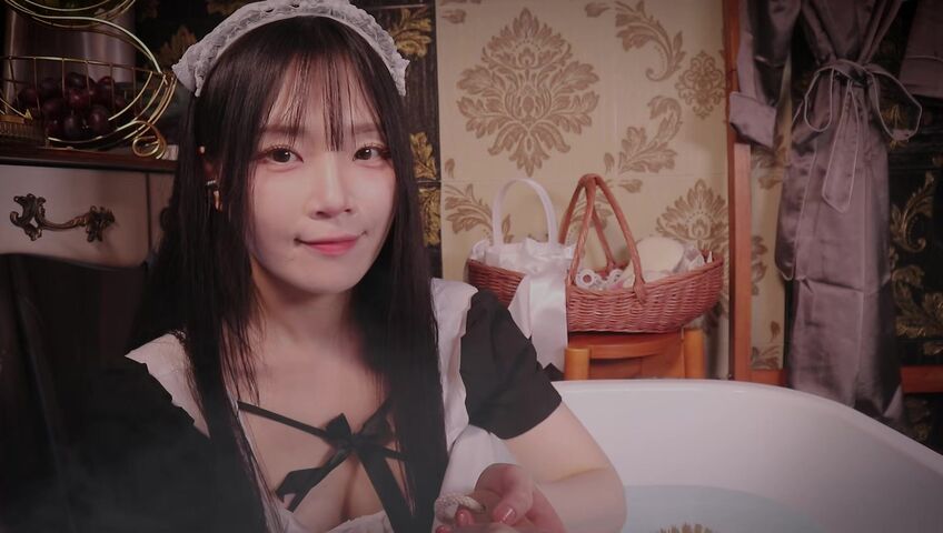 [ASMR]nara_나라 - 26 Feb 2026 - ASMR Just Soak—I'll Do Everything | Maid Bath Help RP