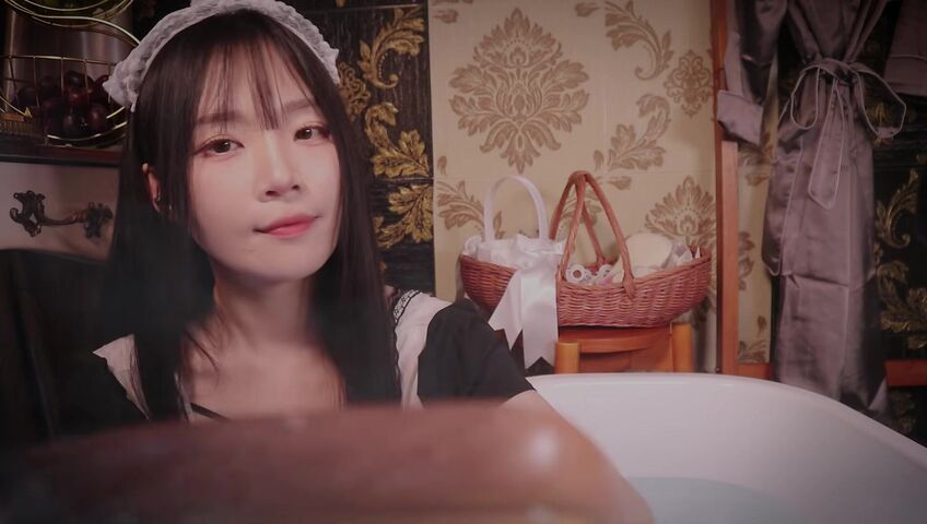 [ASMR]nara_나라 - 26 Feb 2026 - ASMR Just Soak—I'll Do Everything | Maid Bath Help RP