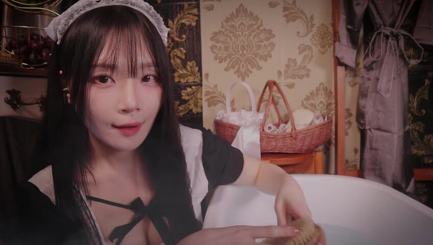 [ASMR]nara_나라 - 26 Feb 2026 - ASMR Just Soak—I'll Do Everything | Maid Bath Help RP
