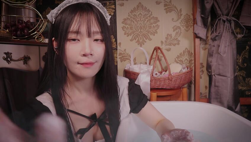 [ASMR]nara_나라 - 26 Feb 2026 - ASMR Just Soak—I'll Do Everything | Maid Bath Help RP