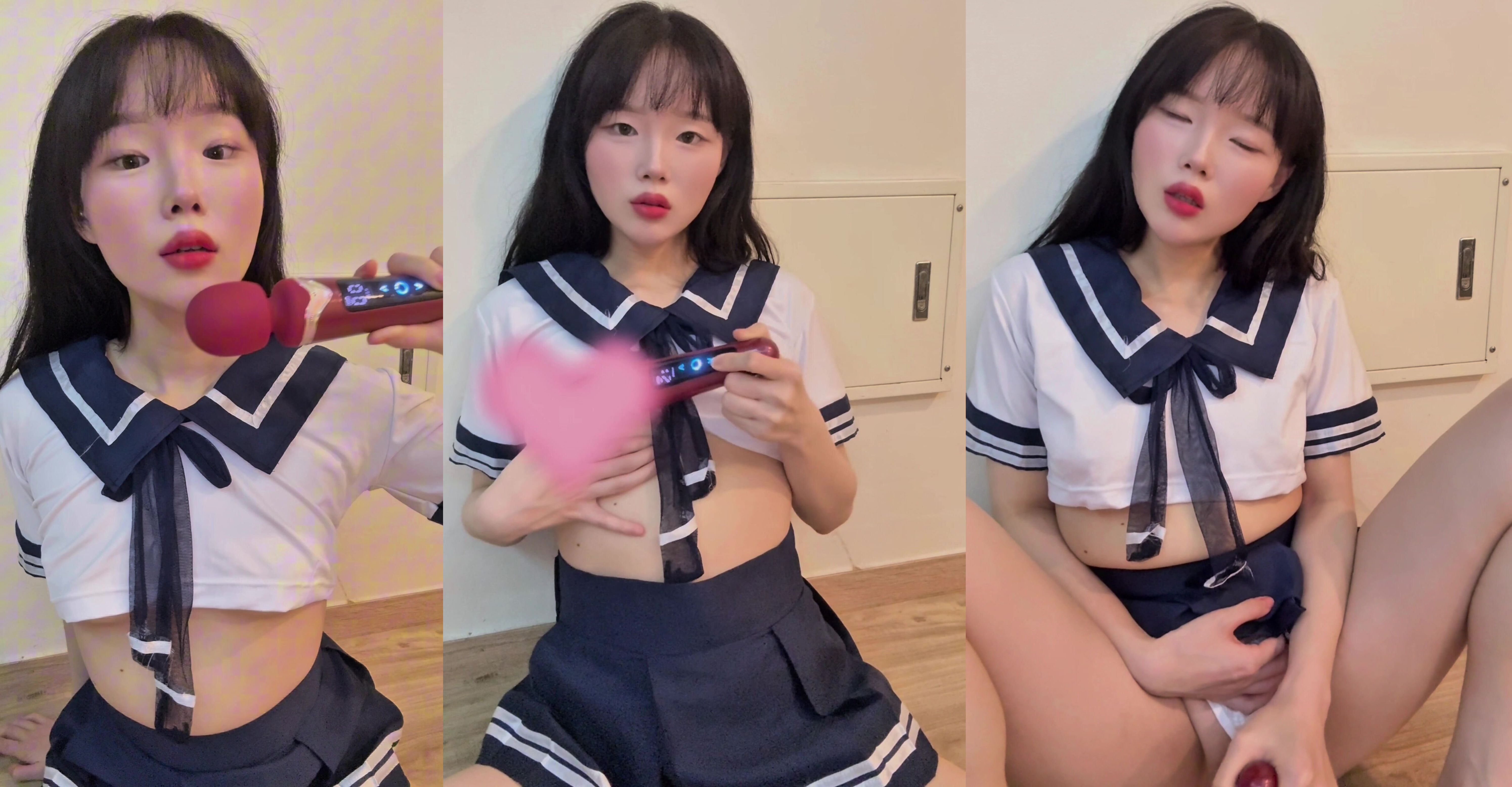 하영 ASMR - 27 Feb 2026 - [Silent] High-Frequency Wave Test in Sailor Look: Real Shiver