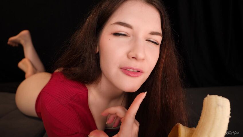 KittyKlaw ASMR - 27 Feb 2026 - Banana Sucking & Eating | Kissing & Mouth Sound | Boosty Leaked