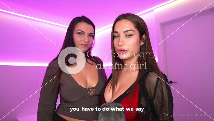 Akuma ASMR - 16 Feb 2026 - PPV G/G Wet Kisses | Qué cariñosas nos ponemos…