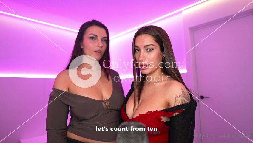 Akuma ASMR - 16 Feb 2026 - PPV G/G Wet Kisses | Qué cariñosas nos ponemos…