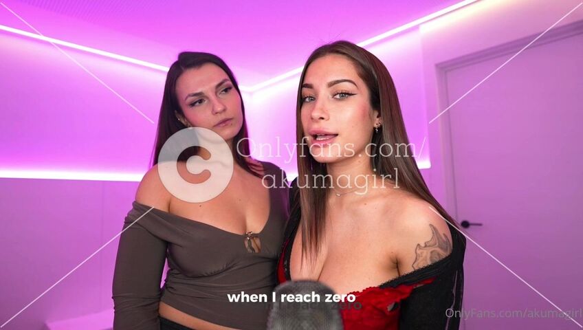 Akuma ASMR - 16 Feb 2026 - PPV G/G Wet Kisses | Qué cariñosas nos ponemos…