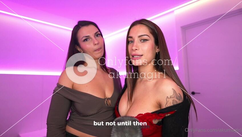 Akuma ASMR - 16 Feb 2026 - PPV G/G Wet Kisses | Qué cariñosas nos ponemos…