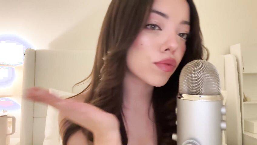 Kaitlynn Rhenea ASMR - Goodnight kisses because she loves you (part 1)