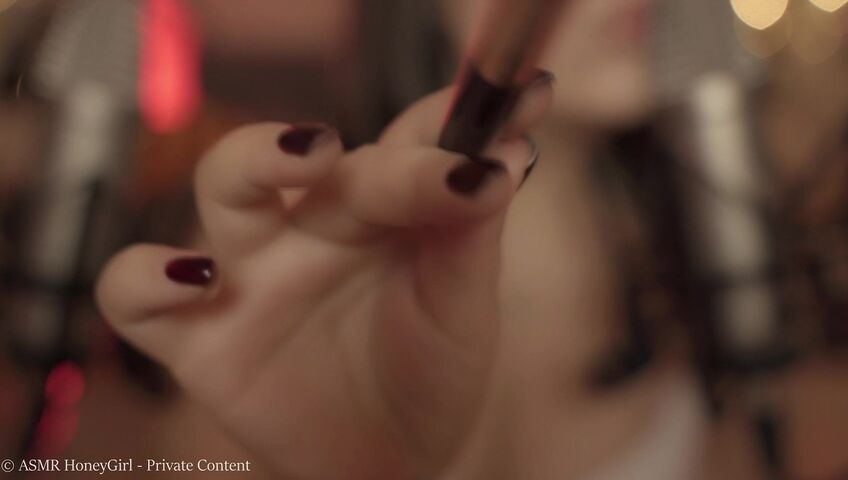 ASMR HoneyGirl - 23 Feb 2026 - Role-playing game. Visual triggers and facial care.