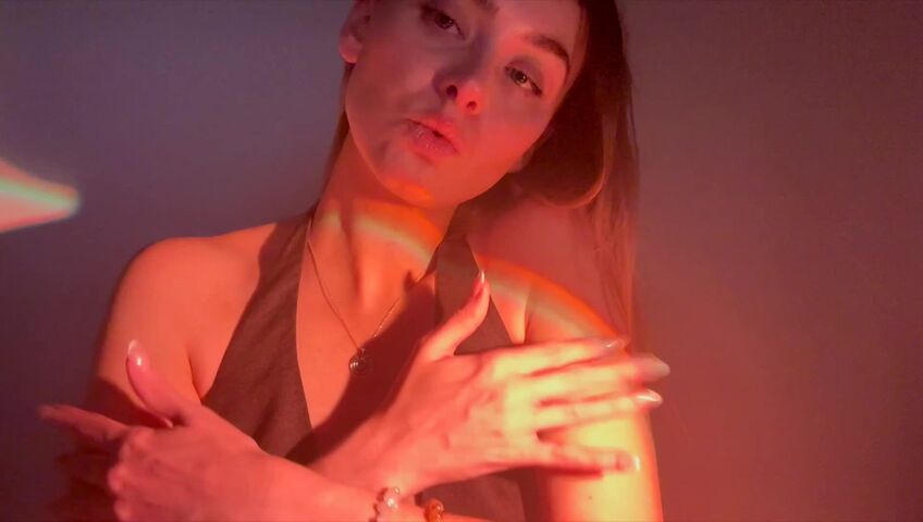 Simply Kel ASMR - Gentle Skin Scratching Brushing, Fabric Sounds, Collarbone Tapping & Massage