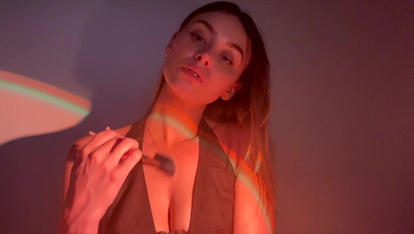 Simply Kel ASMR - Gentle Skin Scratching Brushing, Fabric Sounds, Collarbone Tapping & Massage