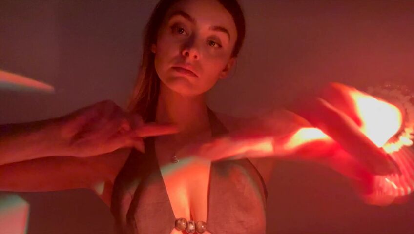 Simply Kel ASMR - Gentle Skin Scratching Brushing, Fabric Sounds, Collarbone Tapping & Massage