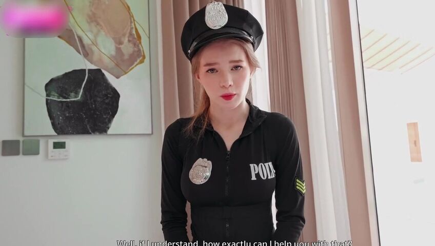 Diana Rider - Excuse Me Miss, Are You Really From The Police? Why Do You Have An Anal Plug In Your Ass?