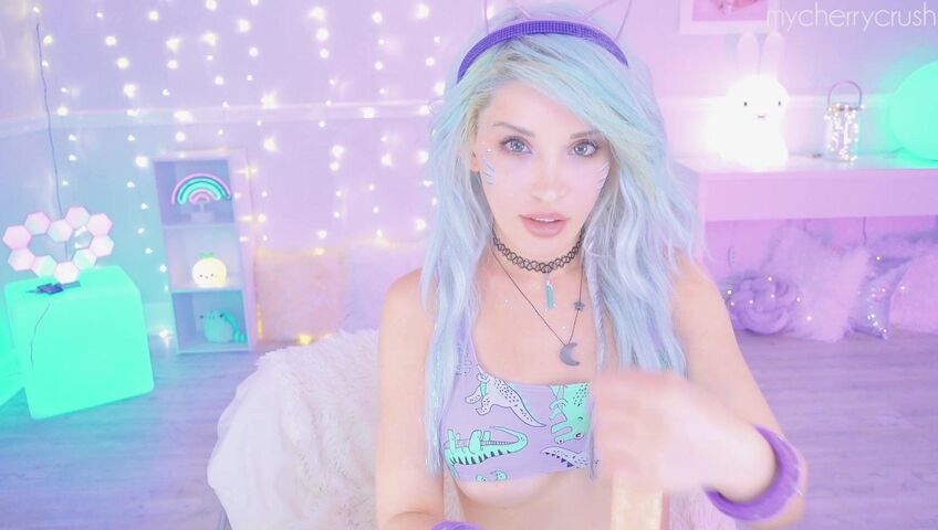 MyCherryCrush - BlowJob & Humping Pillow