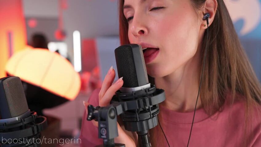 Tangerin ASMR - 3 March 2026 - Soft & Close Ear Licking / Lipping / Kisses