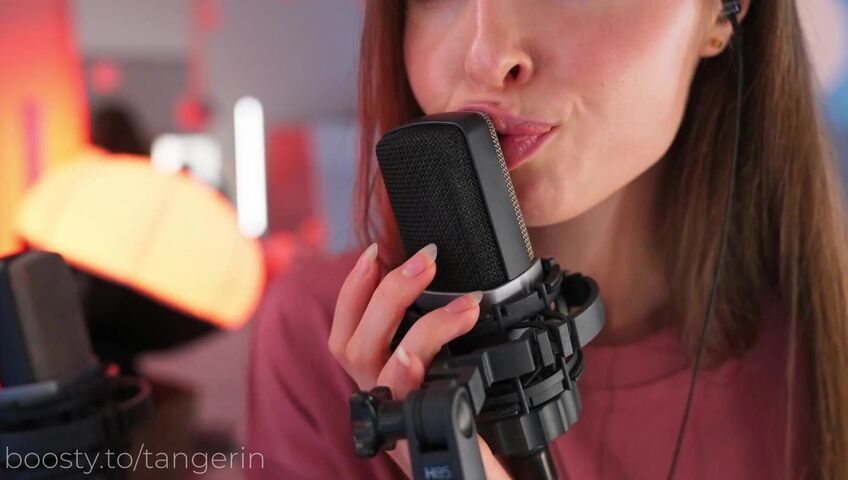 Tangerin ASMR - 3 March 2026 - Soft & Close Ear Licking / Lipping / Kisses