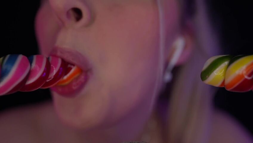 ASMR Janina - Next Level ASMR - Deep & Intense Lilly Suck!