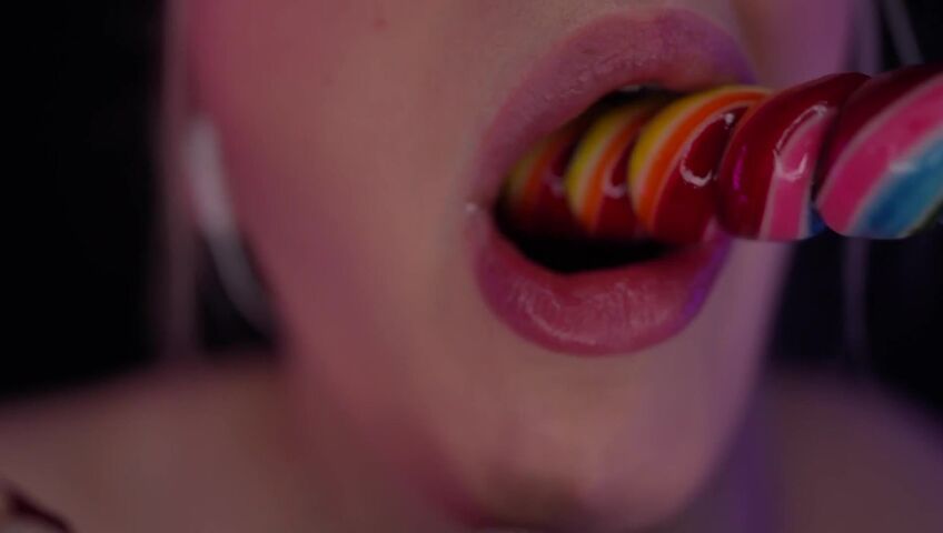 ASMR Janina - Next Level ASMR - Deep & Intense Lilly Suck!