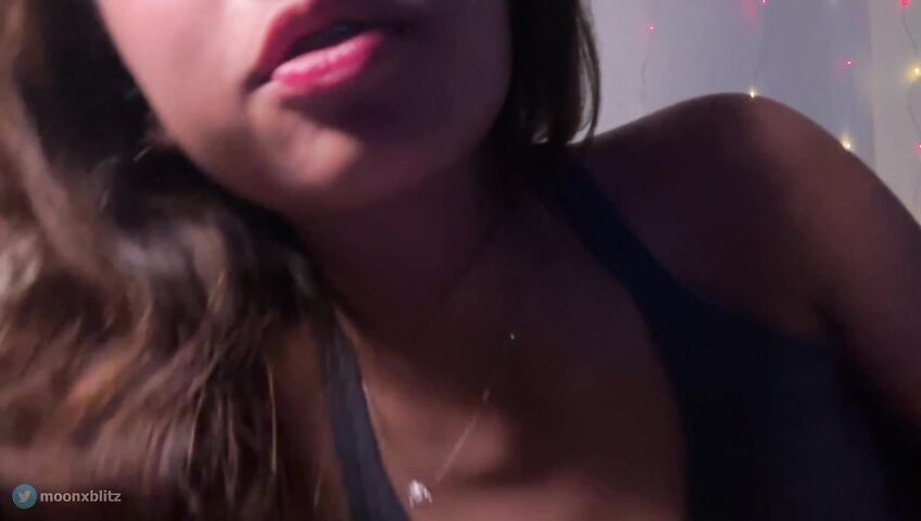 Moon Blitz ASMR - Cozy night with her