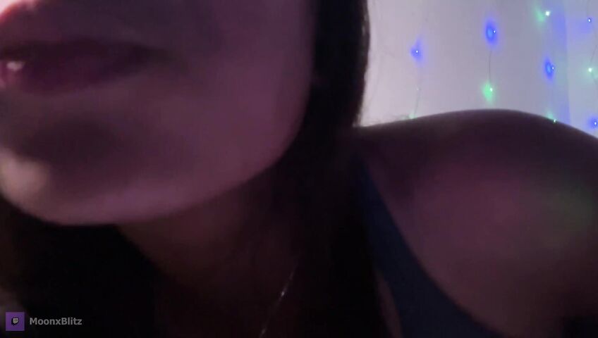 Moon Blitz ASMR - Cozy night with her