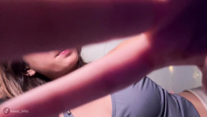 Moon Blitz ASMR - Cozy night with her