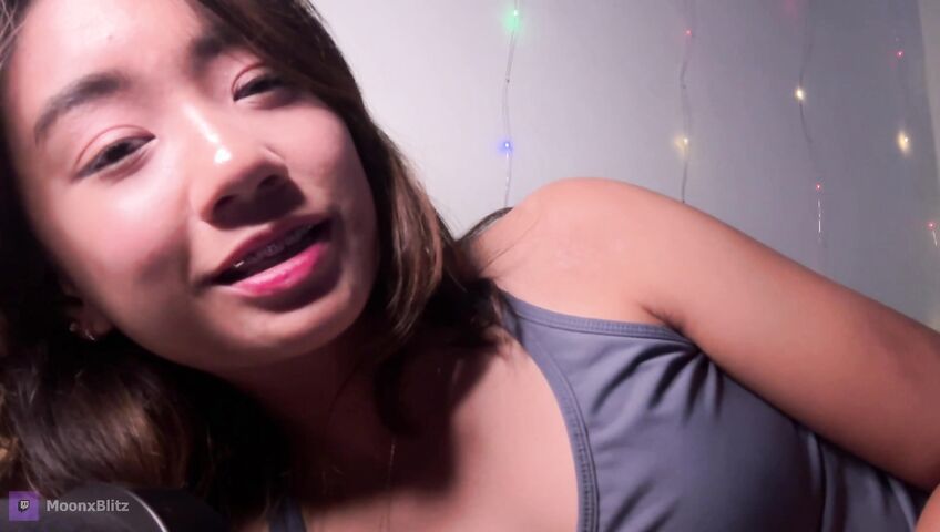 Moon Blitz ASMR - Cozy night with her