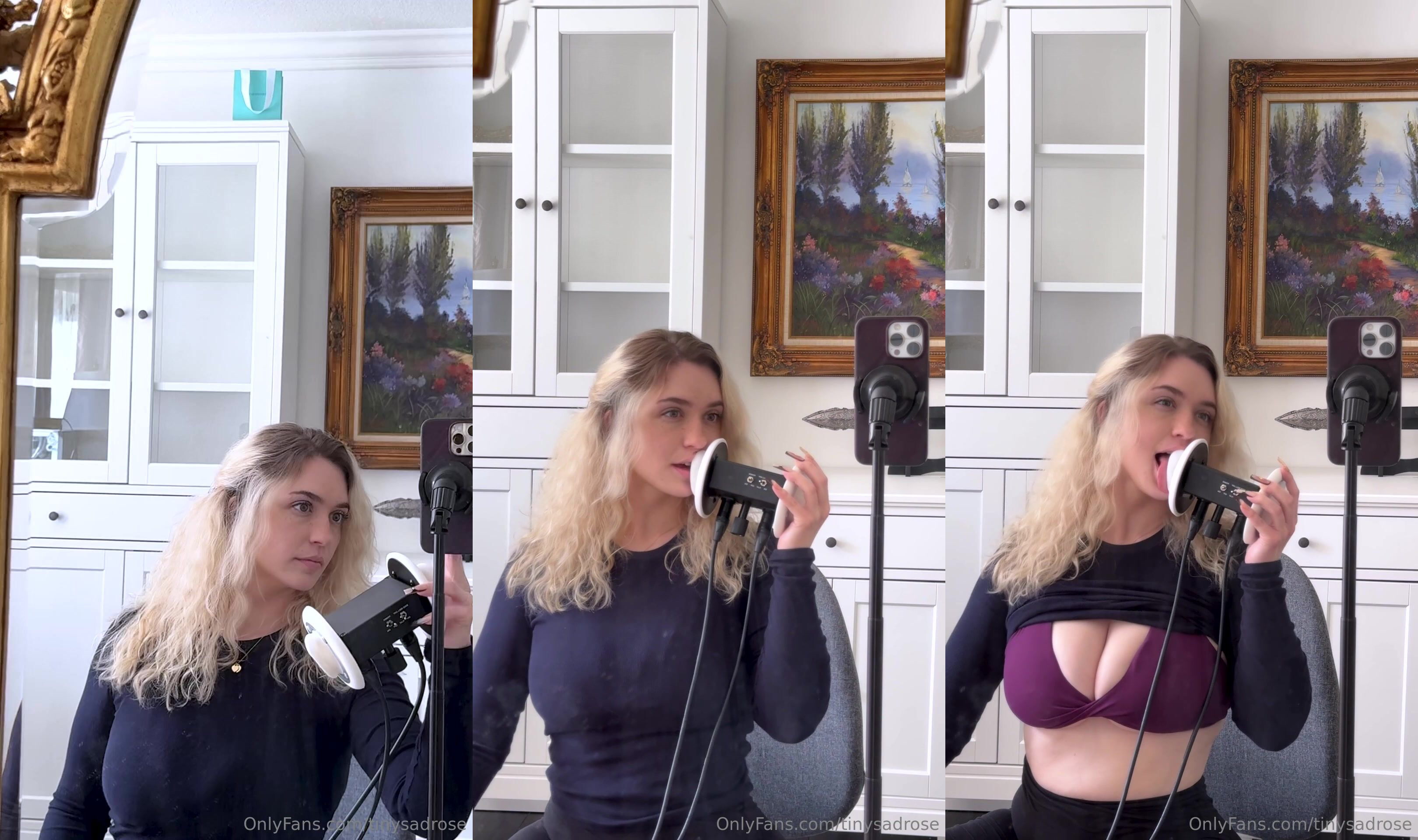 Rose ASMR - Ear Licking & Mouth Sounds | So Excited To Share this Little Video with You