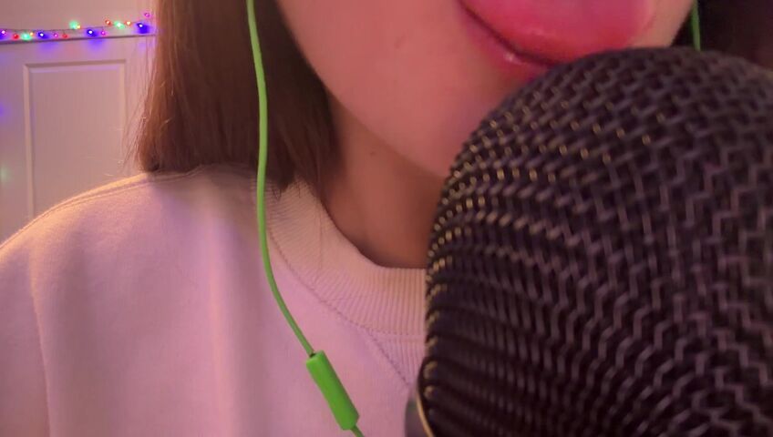 SleepySlugASMR - 1 March 2026 - ASMR 1 Hour of Lens Licking & Mic Licking